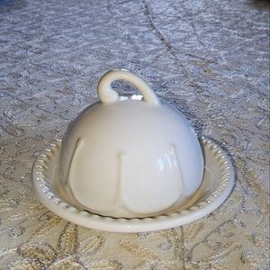 Princess House Pavillion Butter Dish with lid